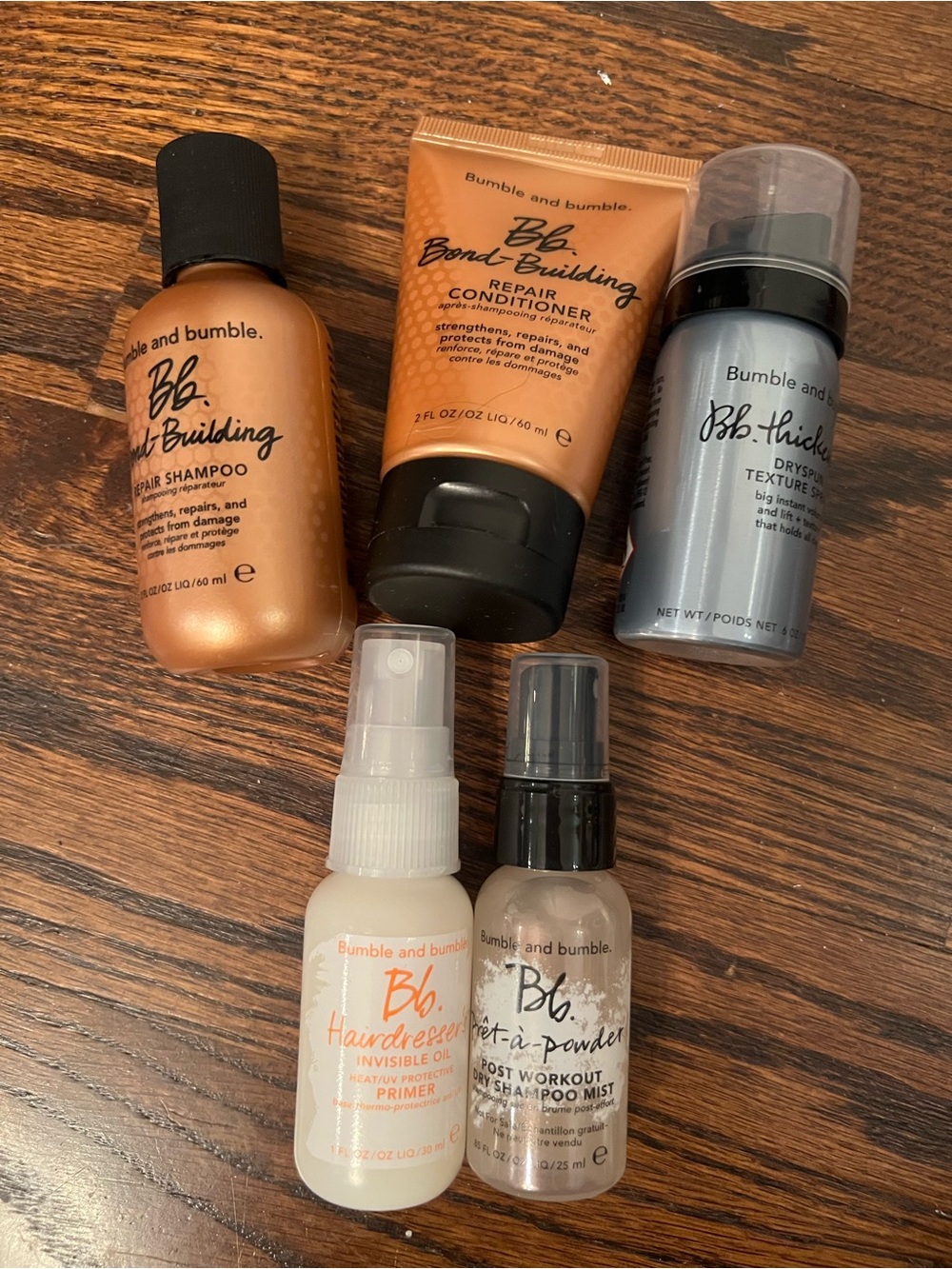 NWT Bumble and Bumble Hair Care Bundle - dry spun + shampoo + conditioner + more